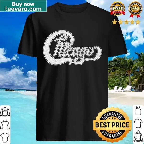 Retro faded Chicago design on a shirt