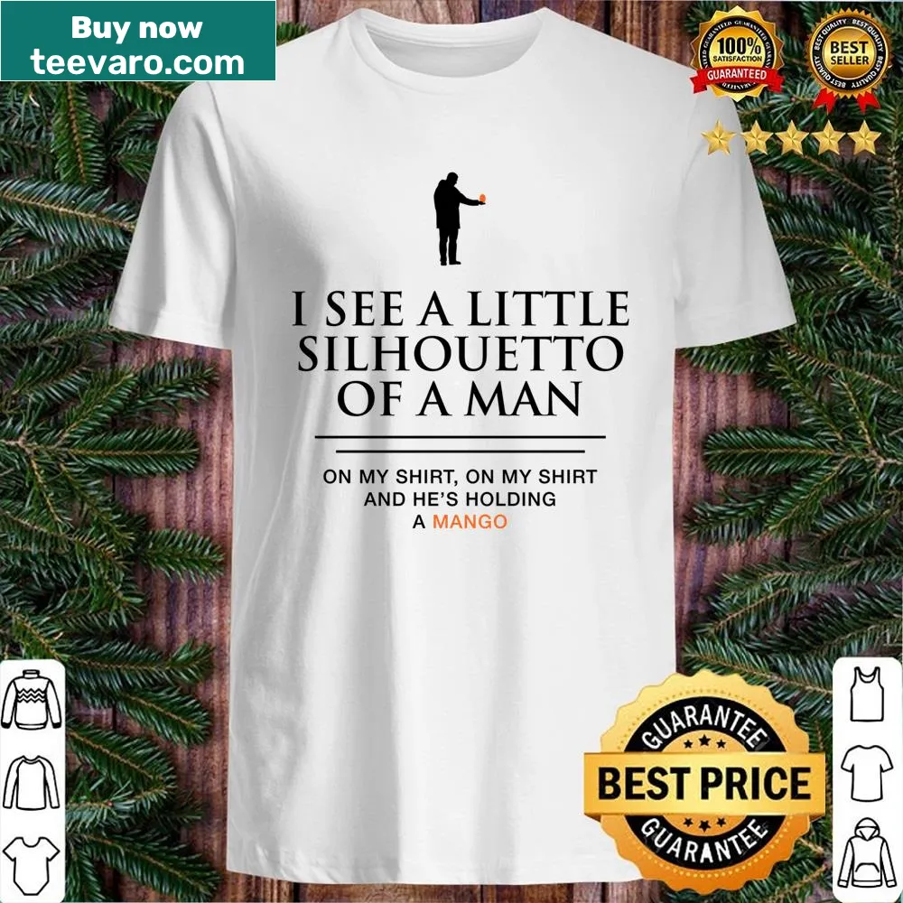 Funny mango t-shirt with a playful graphic design