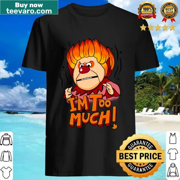 Nostalgic Heat Miser graphic shirt for holiday celebrations
