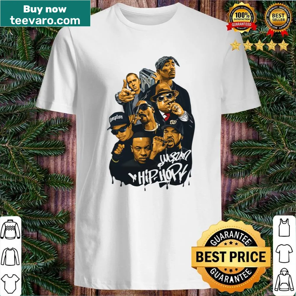 Bold Legends Hip Hop shirt with typographic design