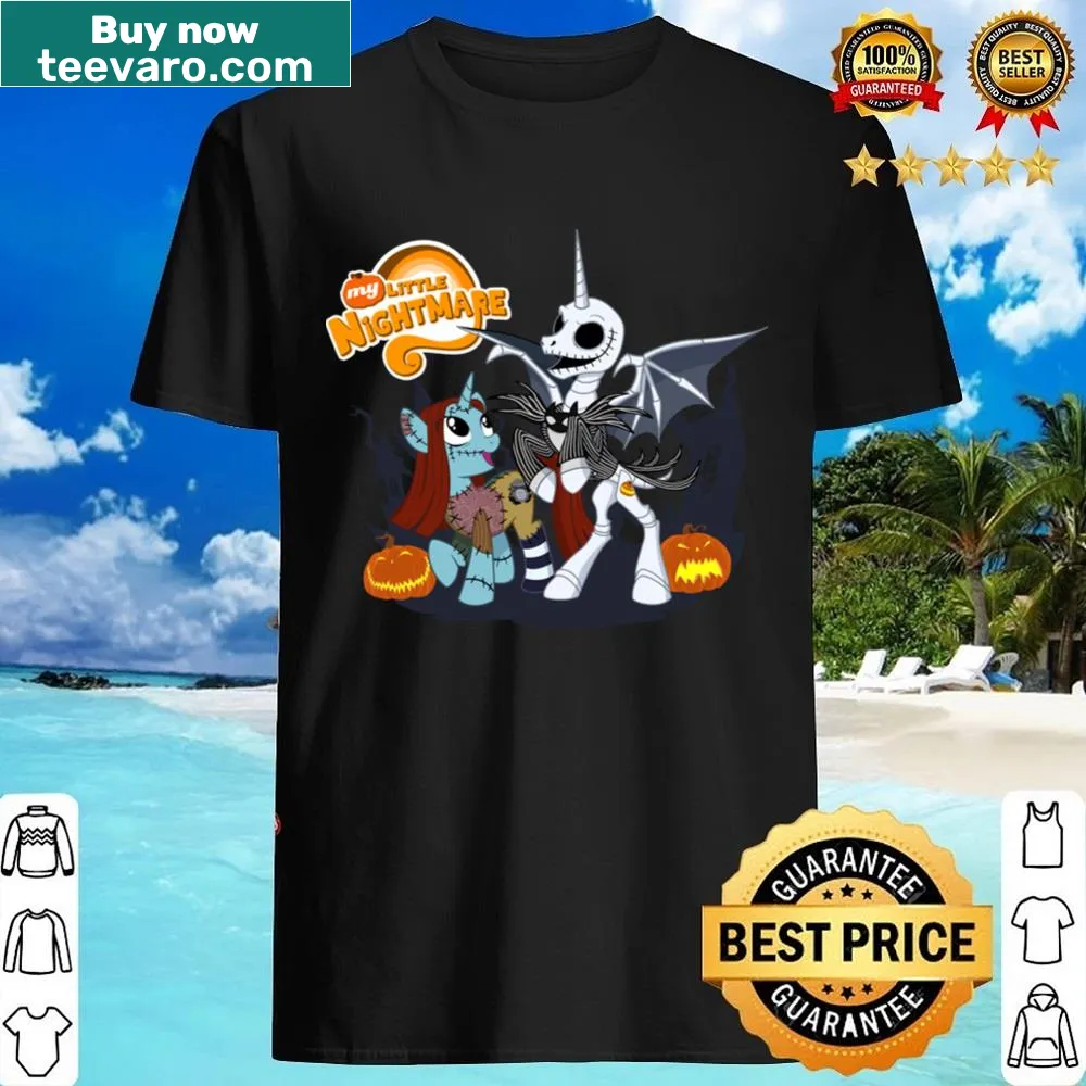 Whimsical shirt with playful nightmare-themed design