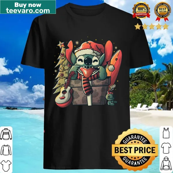 Cute 'Ohana' Christmas shirt with humorous holiday design