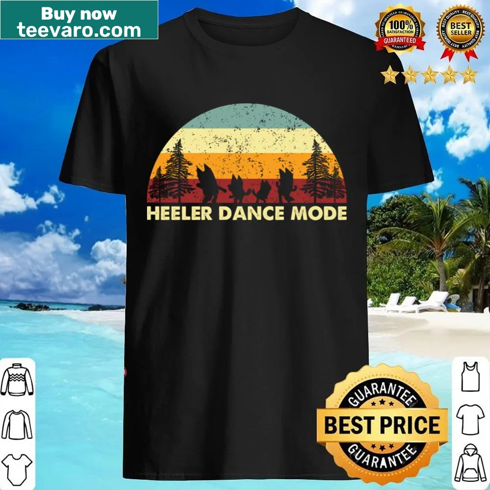Shirt with retro 'Dance Mode' text in playful typography