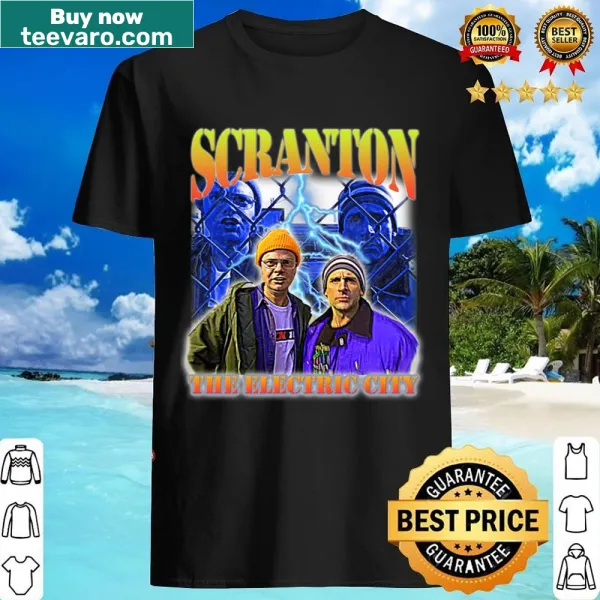 Stylized graphic of Scranton, The Electric City