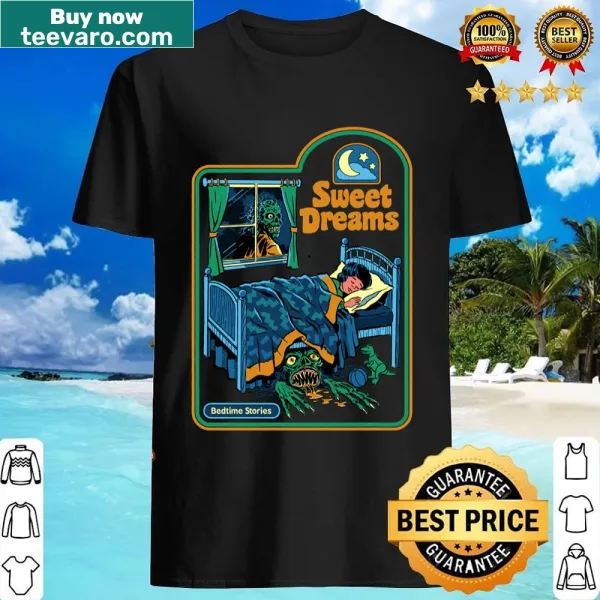 Whimsical shirt displaying the phrase 'Sweet Dreams'
