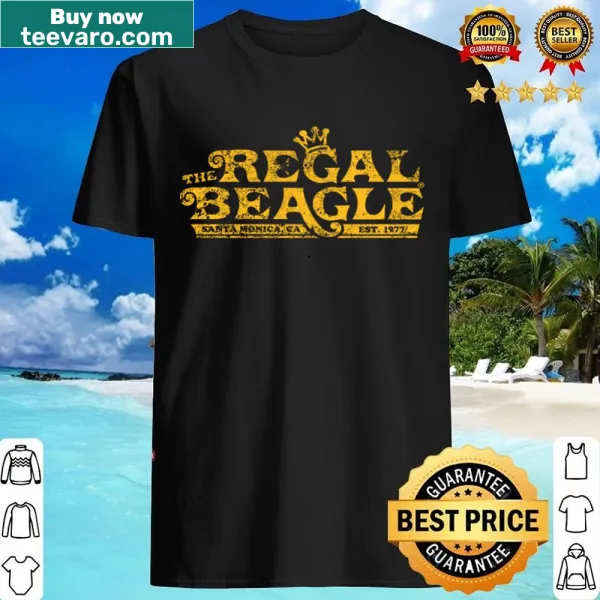 Vintage-style shirt featuring a beagle graphic