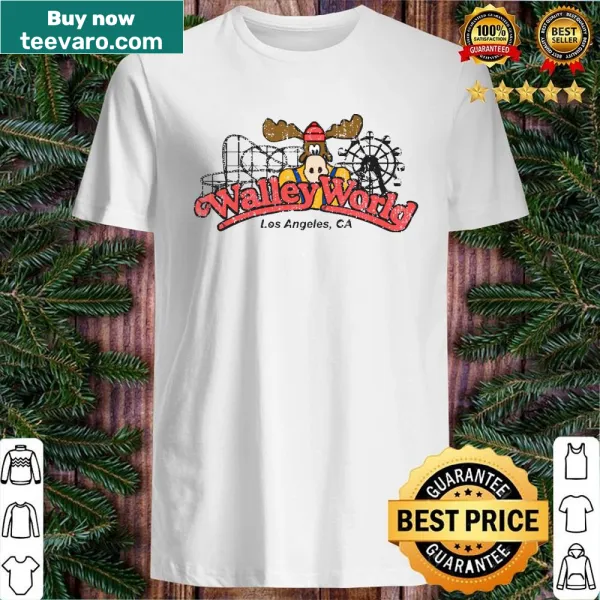 Funny shirt with Vacation Walley World text design