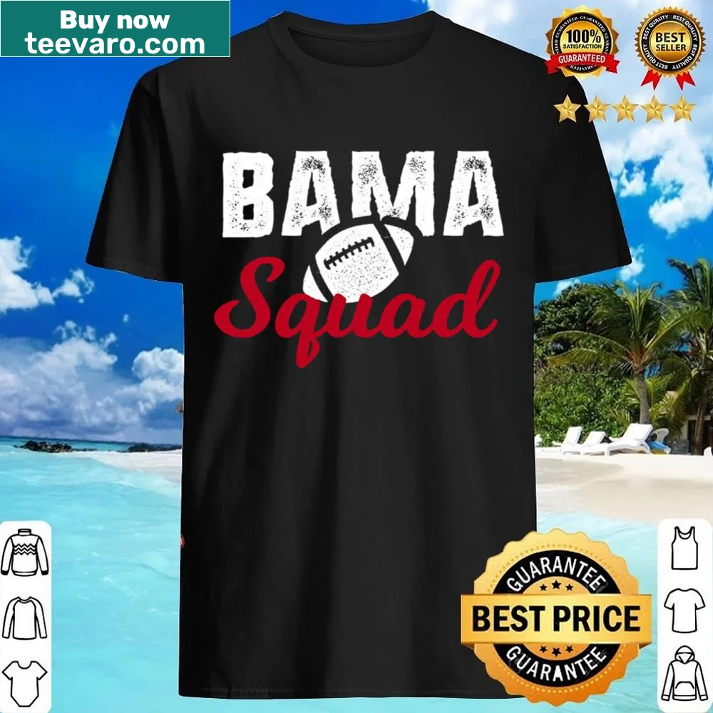 Alabama football shirt featuring classic design and bold graphic