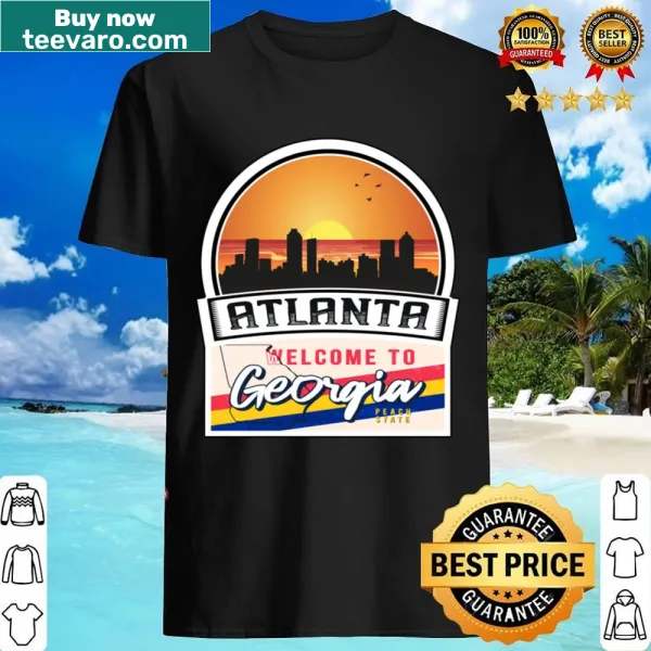 Welcoming Georgia Peach State shirt with a cheerful design.