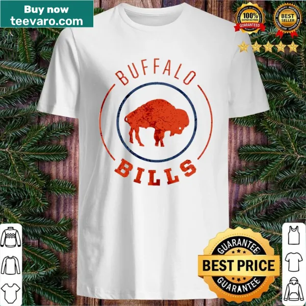Retro Buffalo Bills football shirt design