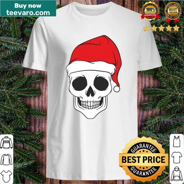 Retro Santa graphic shirt for Christmas celebrations