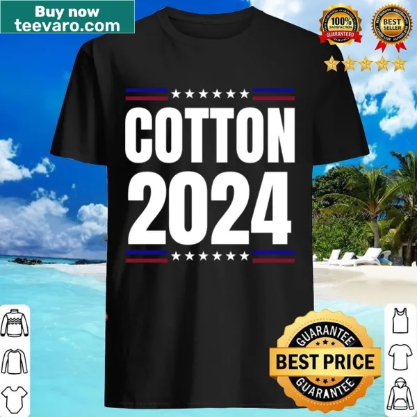 Shirt promoting Tom Cotton's 2024 presidential campaign