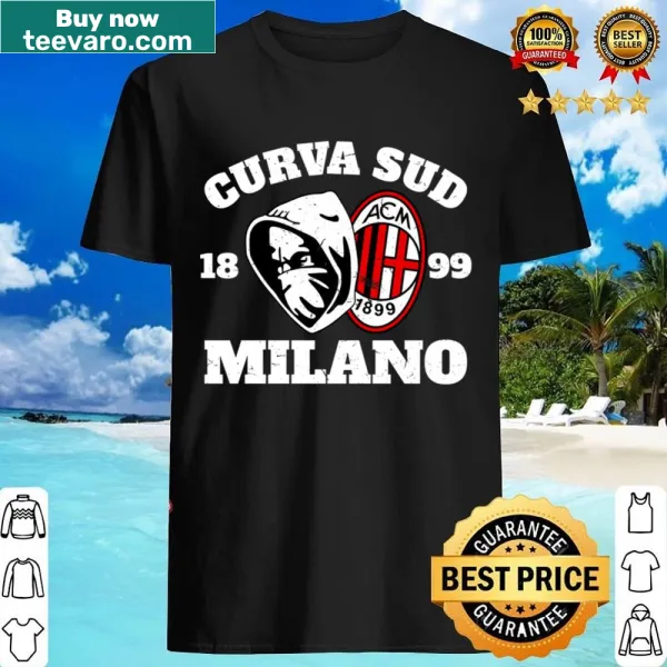 Curva Sud Milano shirt featuring bold typography