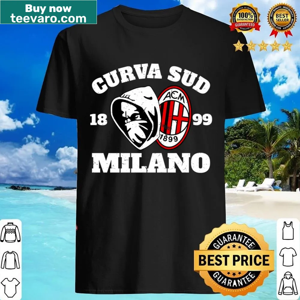 Curva Sud Milano shirt featuring bold typography
