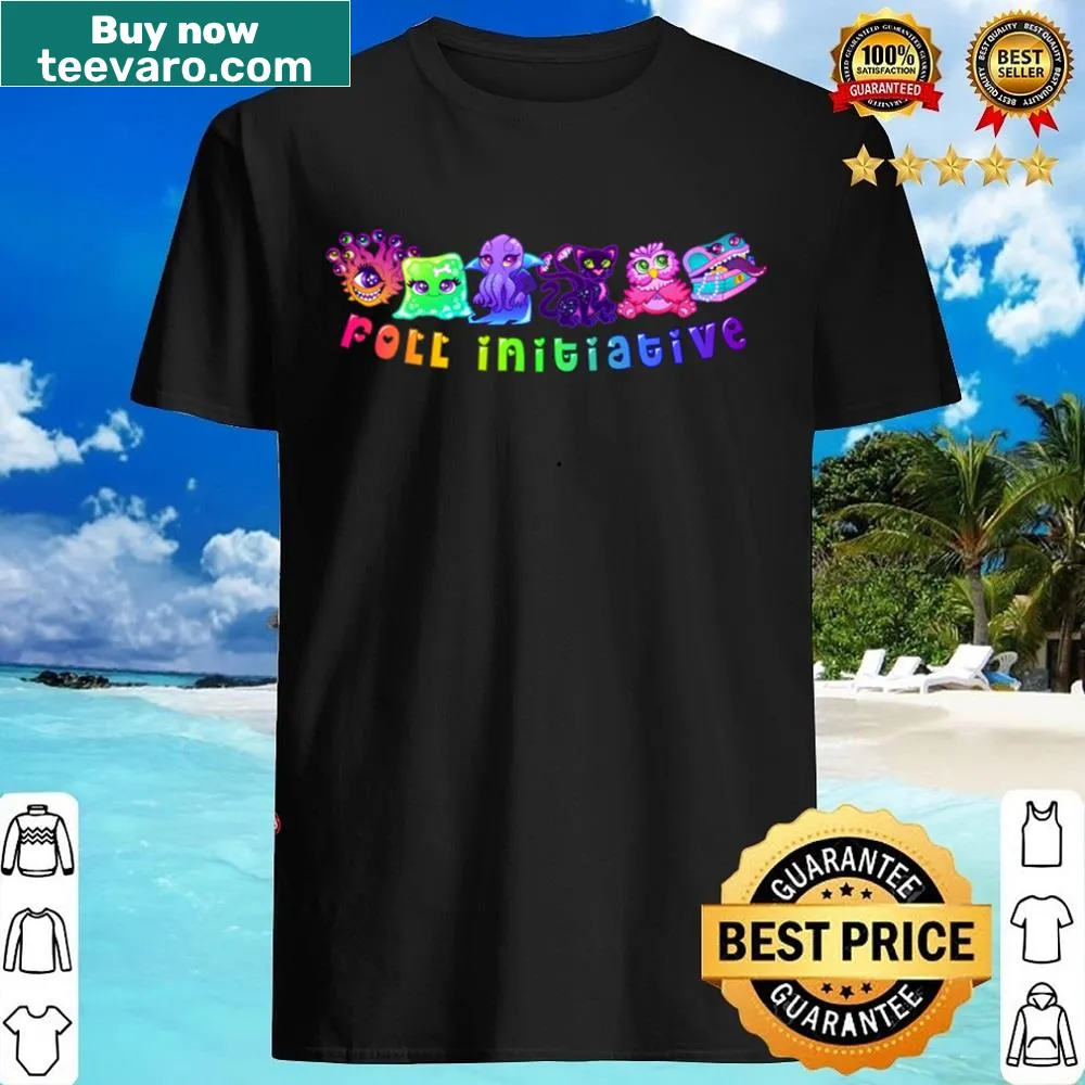 Cute kawaii Dungeons and Dragons monsters shirt design