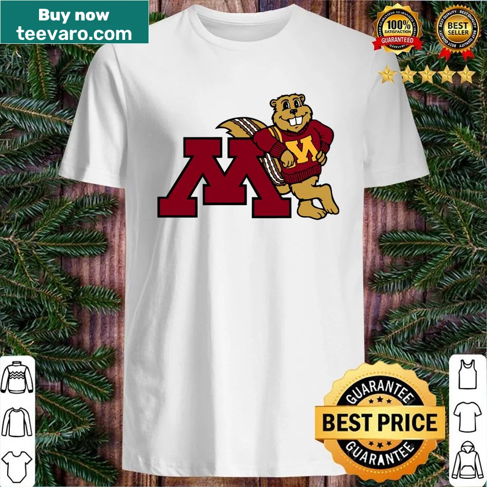Goldy Gopher shirt featuring the college mascot