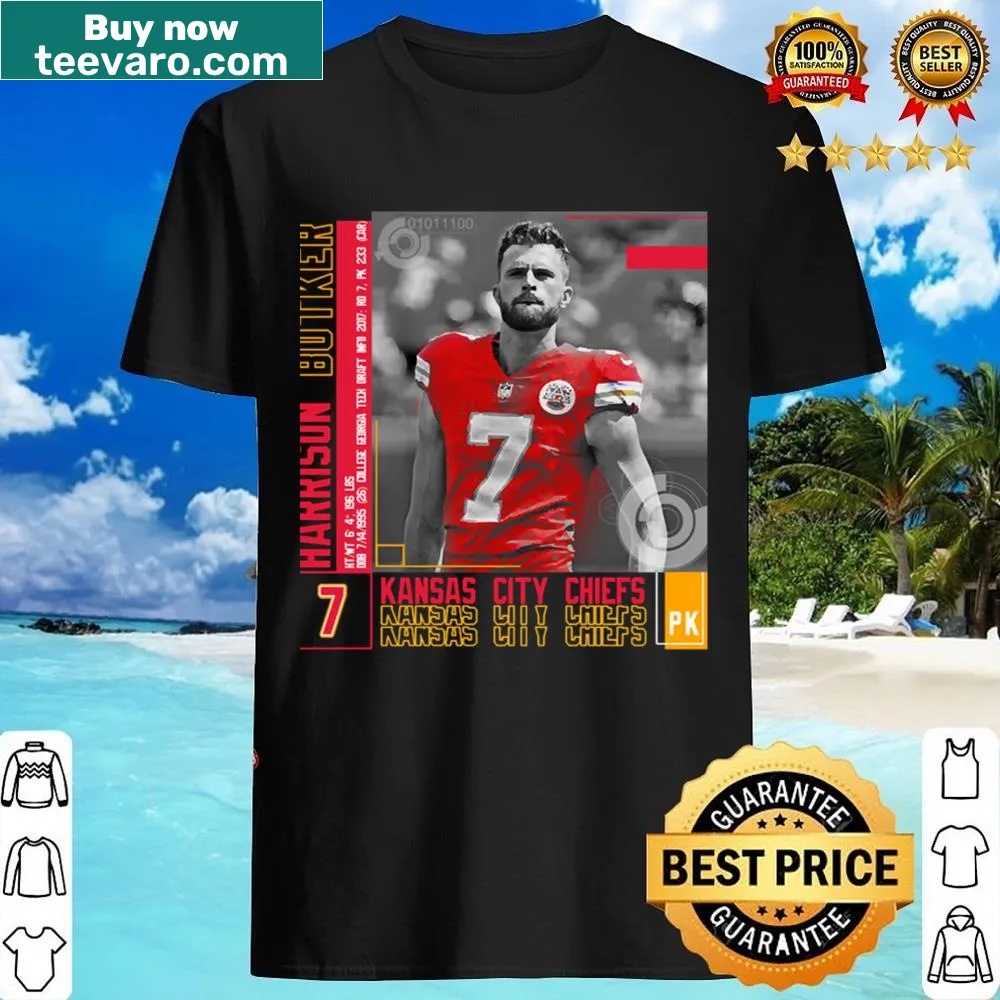 Illustration inspired by Harrison Butker for a Chiefs t-shirt