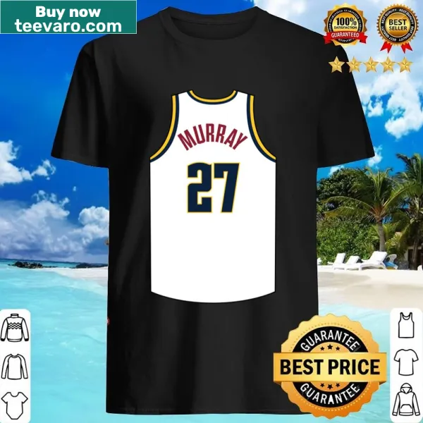 Denver jersey-inspired graphic shirt supporting Jamal Murray