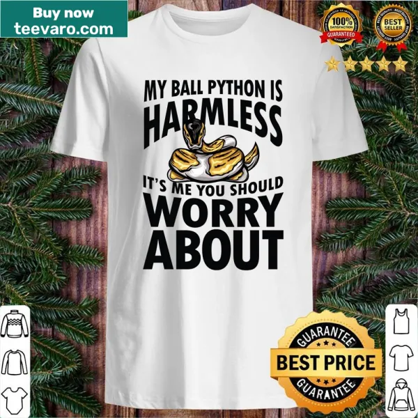 Funny shirt about ball pythons and humor