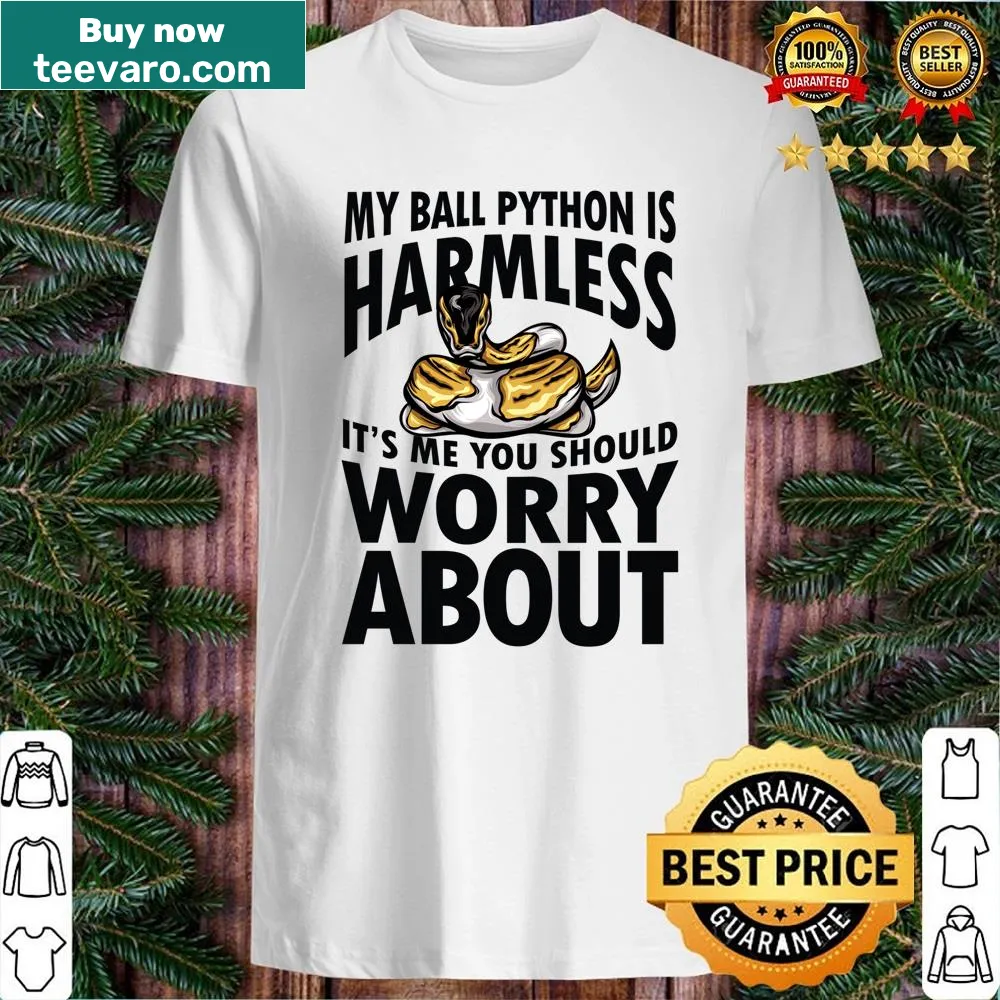 Funny shirt about ball pythons and humor