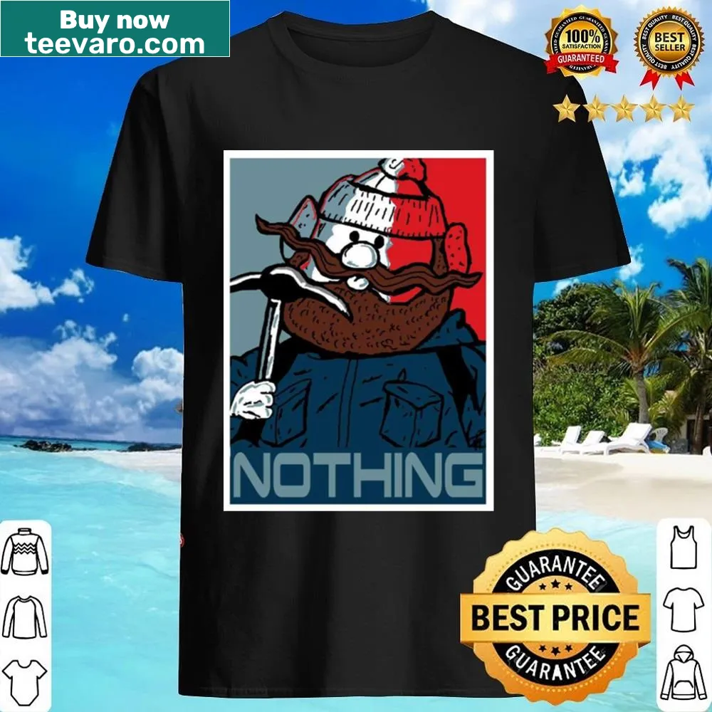 Vintage-style shirt featuring Yukon poster design