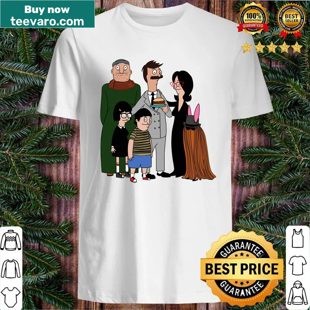Lightweight shirt featuring the Belcher family from the animated series