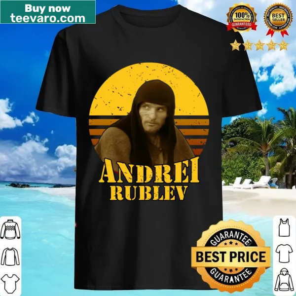 Minimalist shirt inspired by painter Andrei Rublev