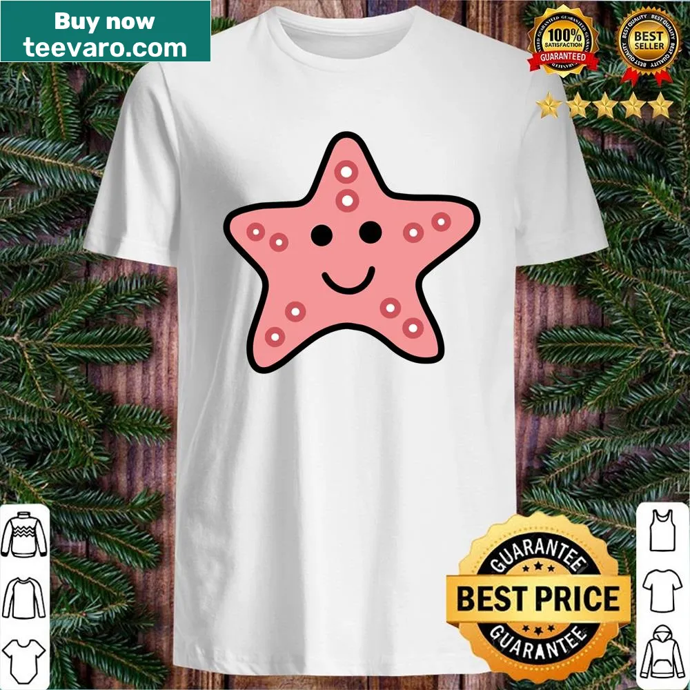 Shirt featuring the scientific term 'Asteroidea' for starfish