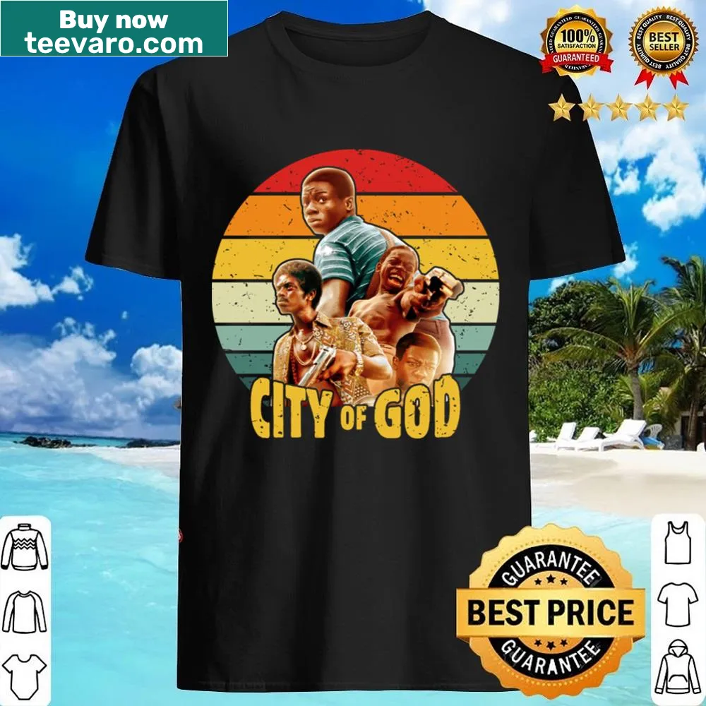Shirt featuring design inspired by the movie 'City Of God'