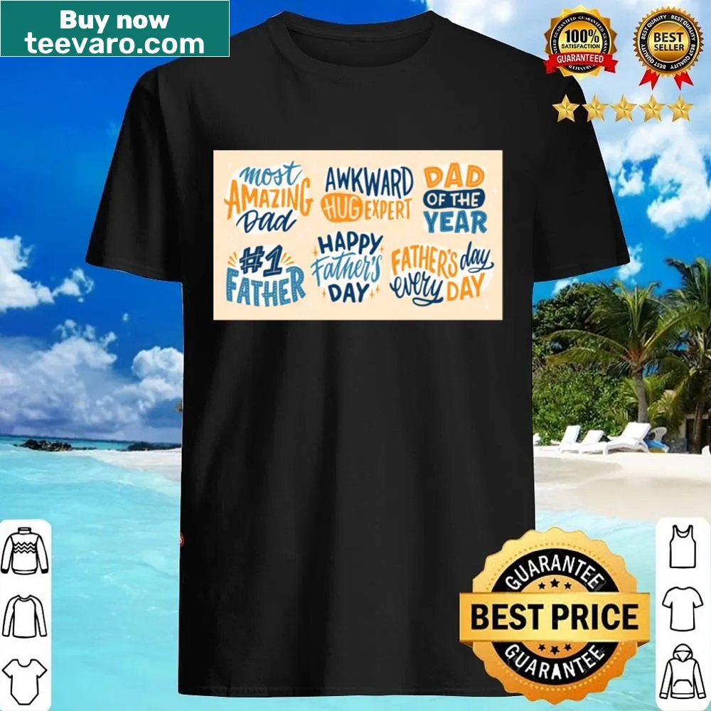 Humorous Father's Day quote shirt for men and kids.