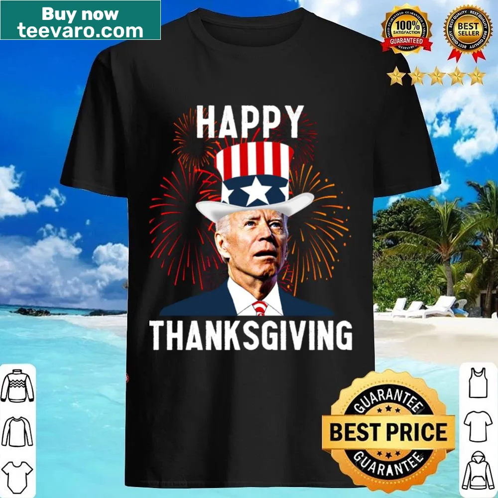 Funny Thanksgiving and July 4th mix-up shirt