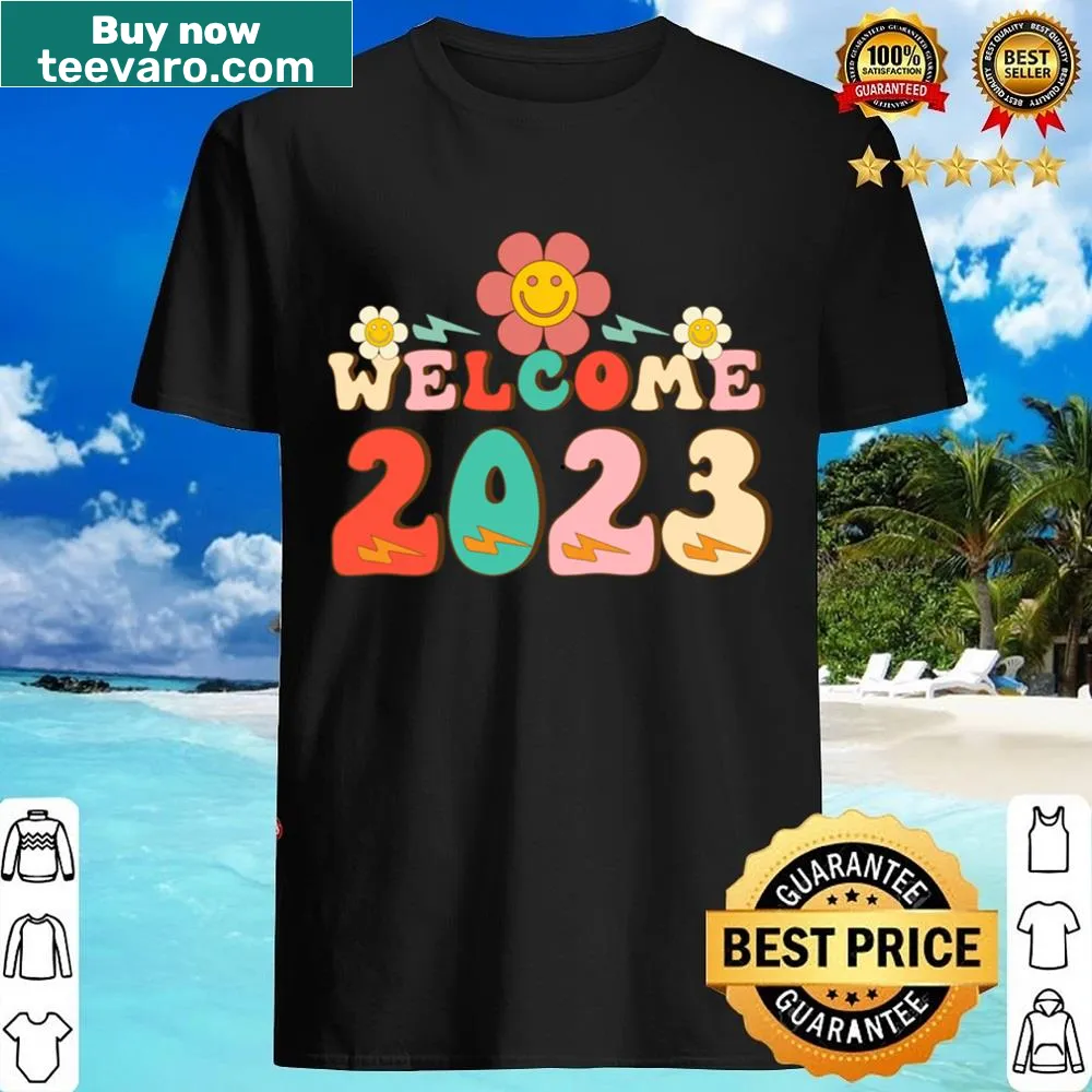 Happy New Year USA 2023 design on a shirt