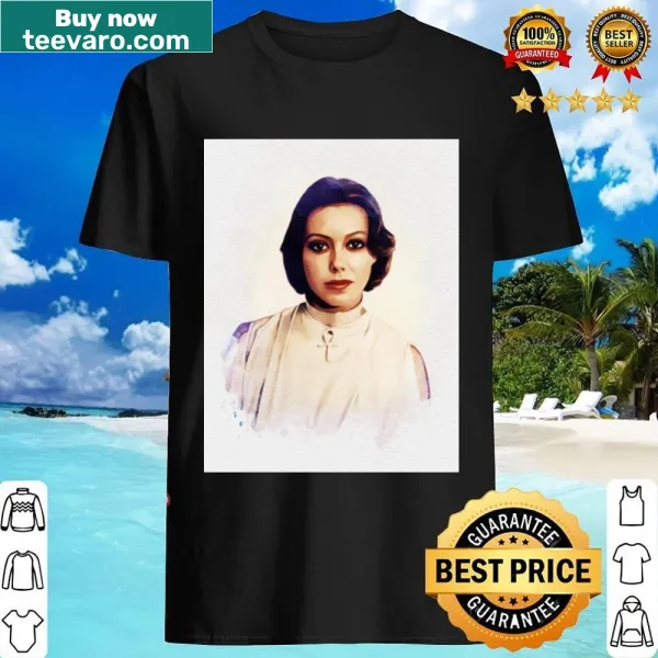Tribute to actress Jenny Agutter on a shirt