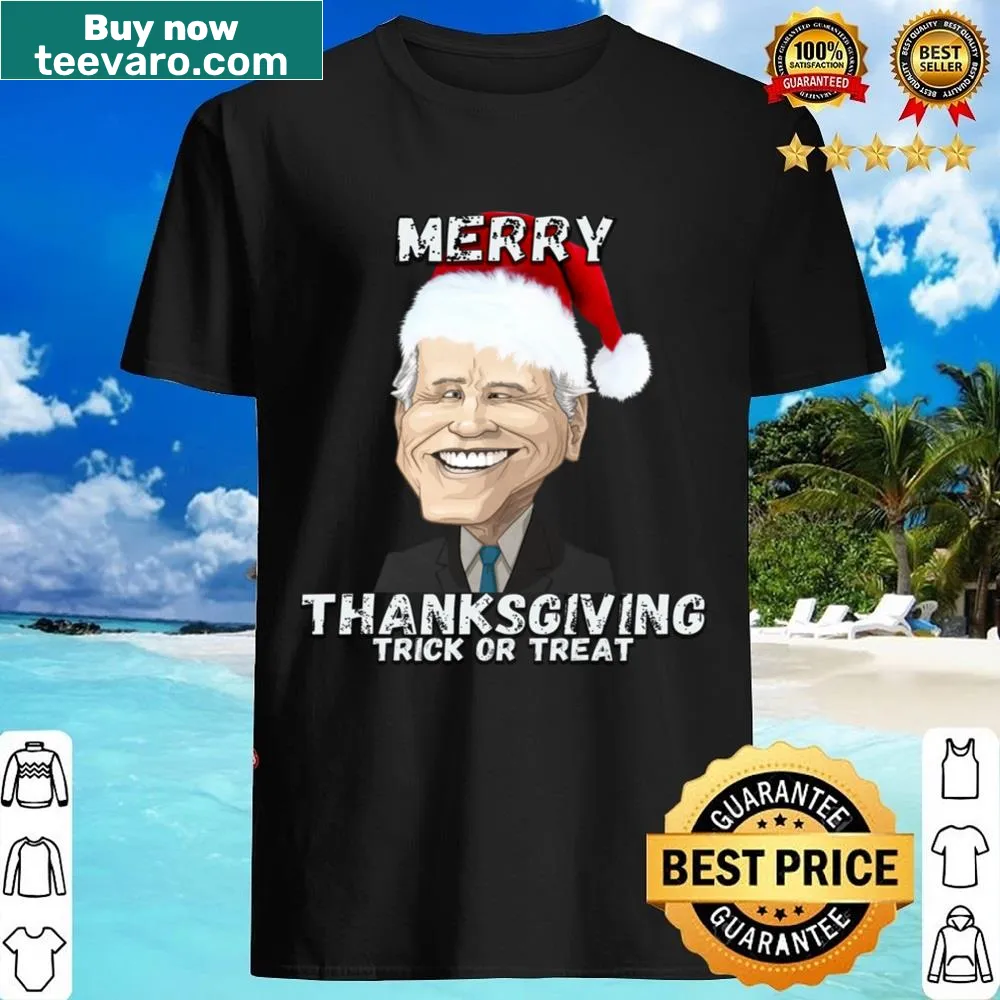 Humorous shirt featuring Joe Biden for Thanksgiving and Halloween