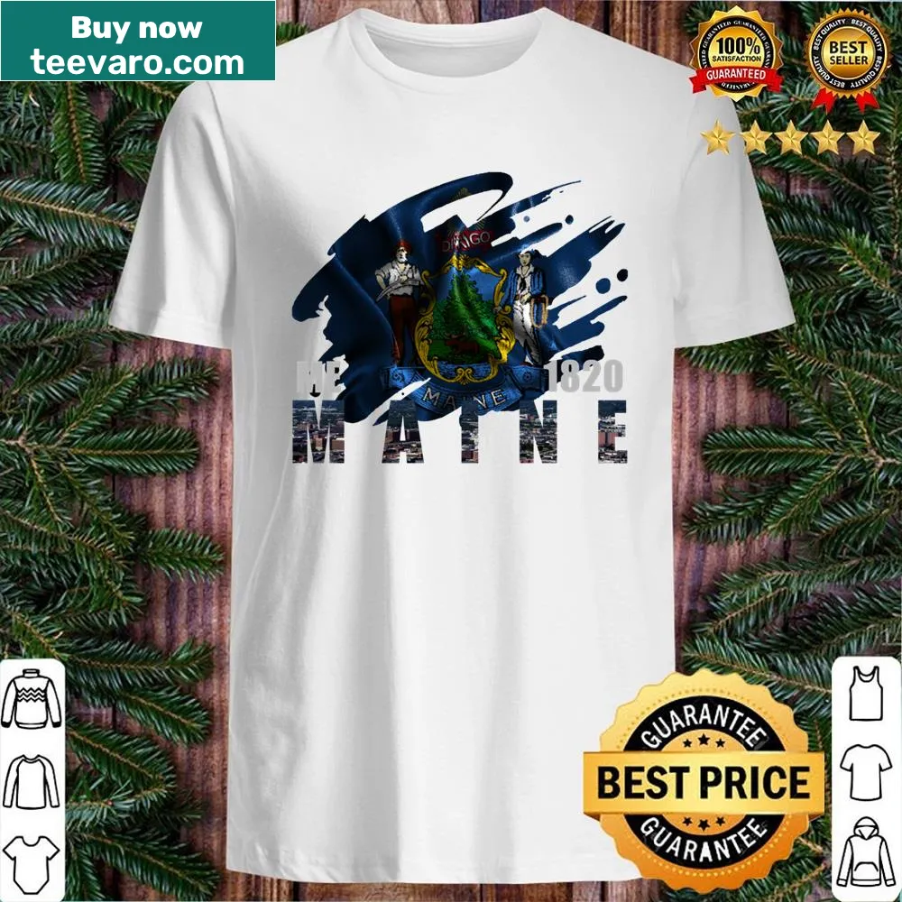 Shirt celebrating Maine's statehood year, 1820