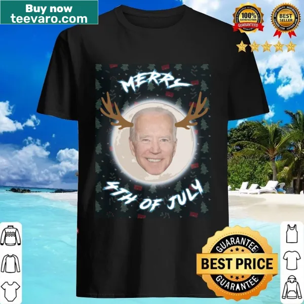 Humorous shirt with quotes related to Joe Biden for holidays