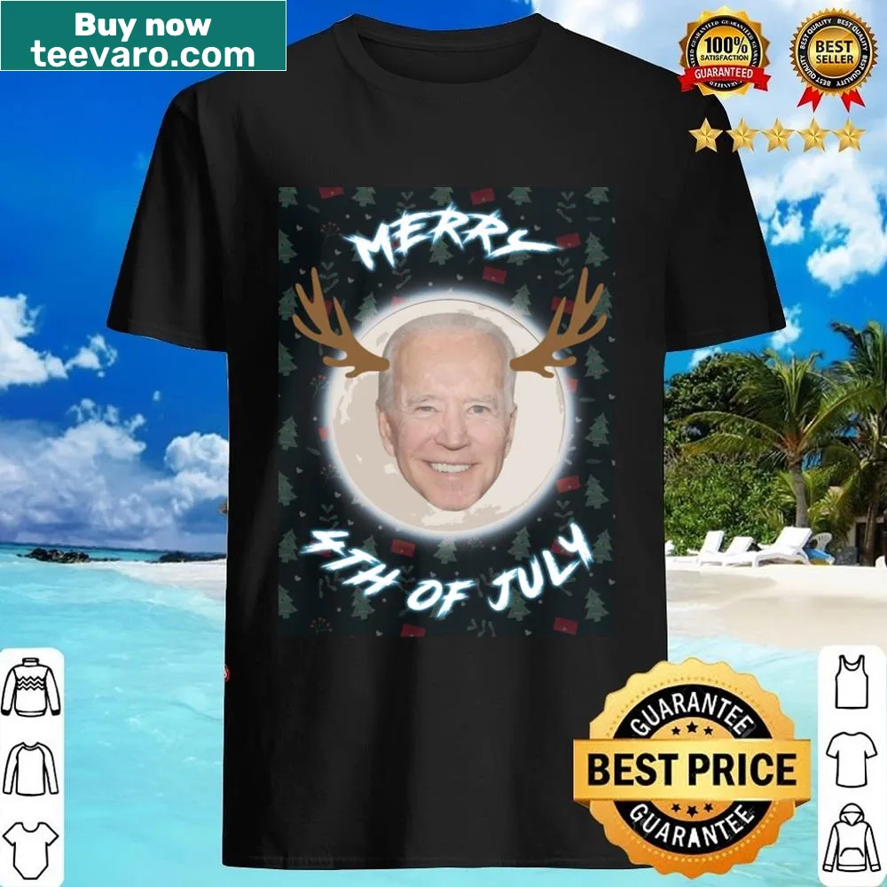 Humorous shirt with quotes related to Joe Biden for holidays