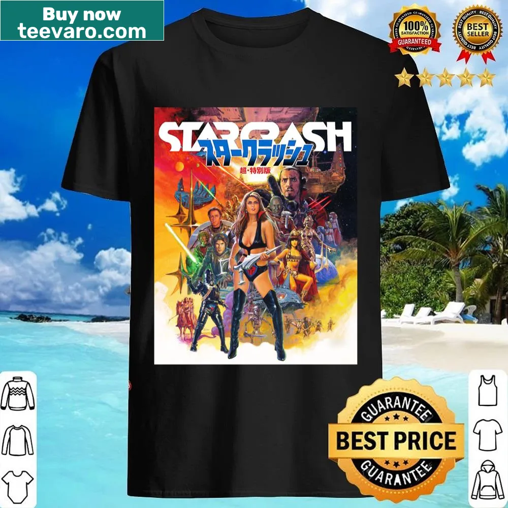 Retro graphic shirt inspired by classic sci-fi space adventures.