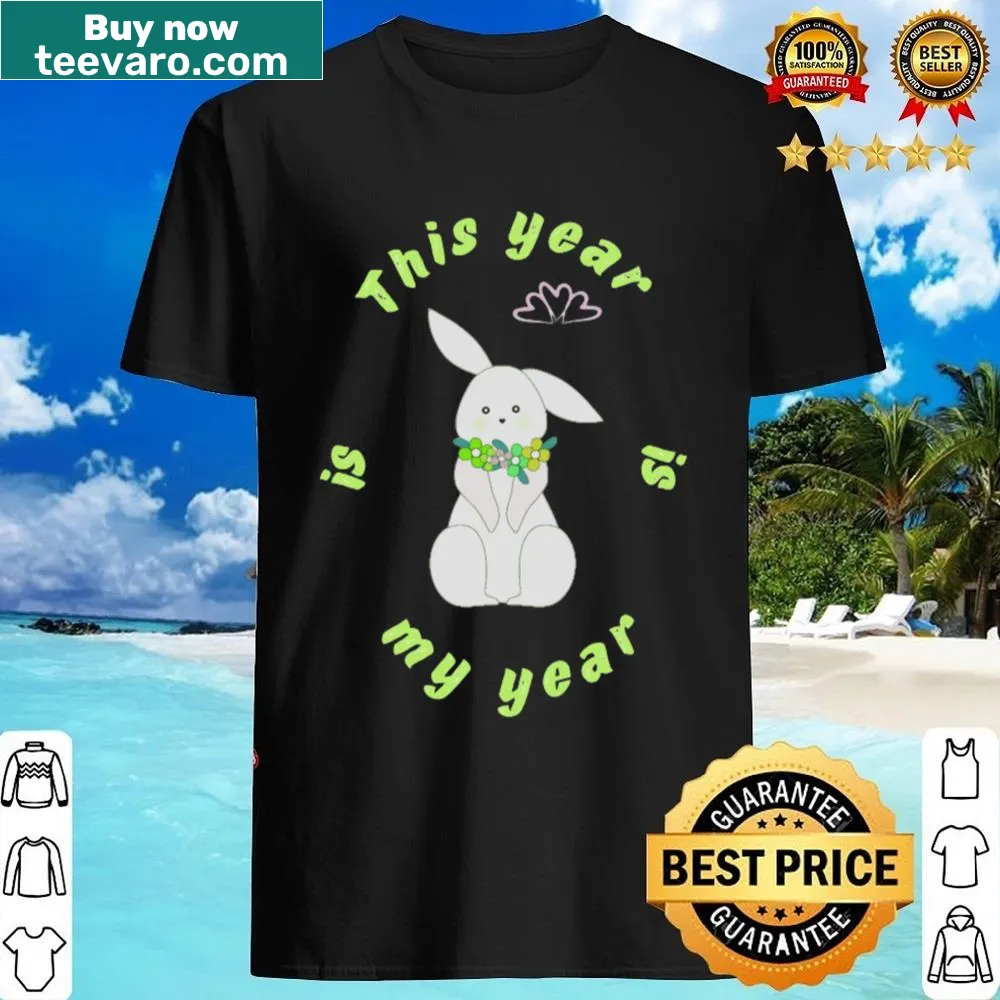 Modern Year of the Rabbit 2023 shirt with a rabbit design