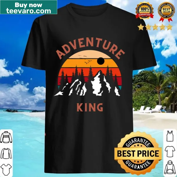 Adventure King graphic t-shirt for explorers