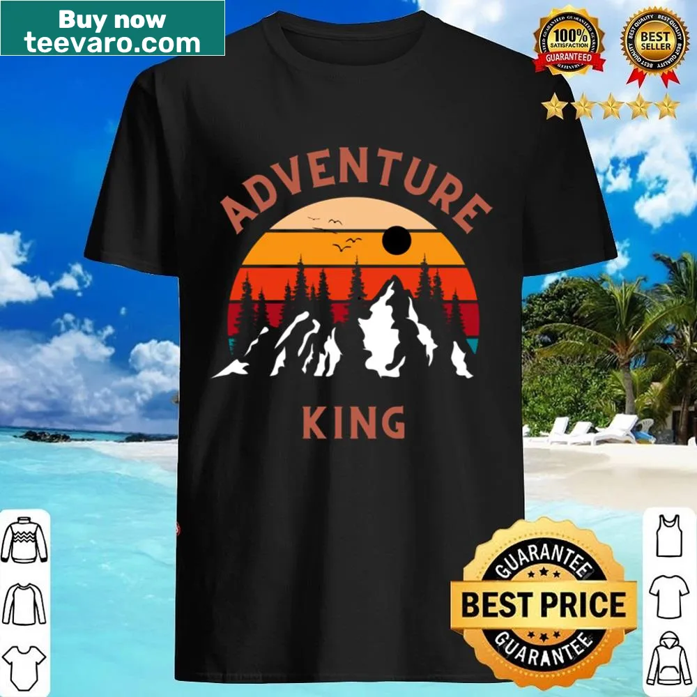 Adventure King graphic t-shirt for explorers