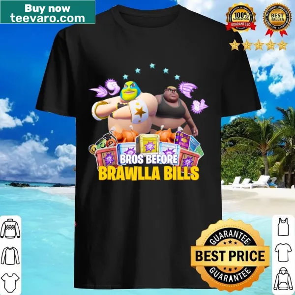 Typography shirt reading 'Bros For Life', celebrating friendship