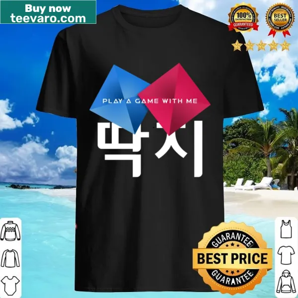 Ddakji-themed shirt inspired by Squid Game