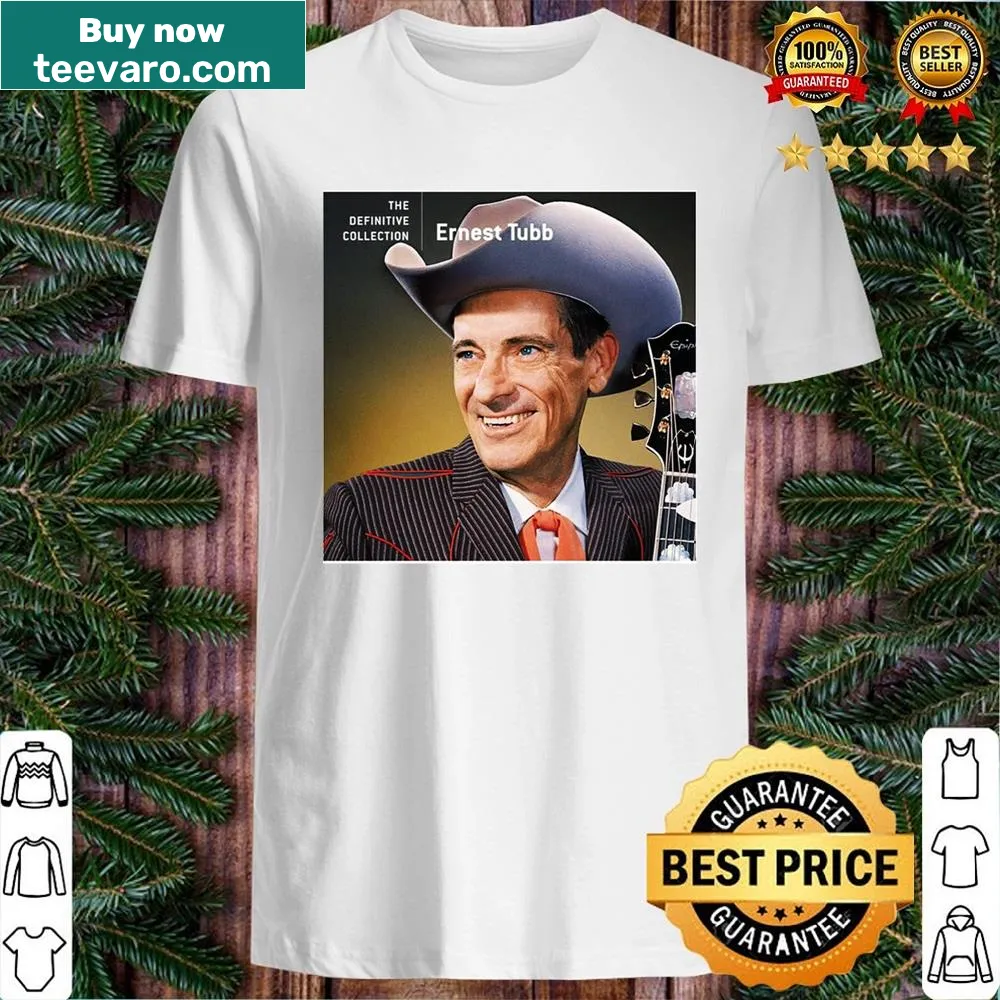 Illustrated tribute shirt featuring Ernest Tubb