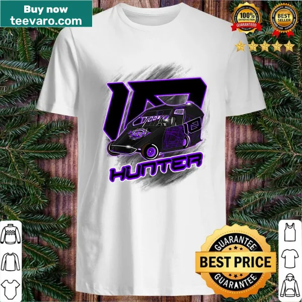 Badge-style shirt for hunters with a unique hunting graphic
