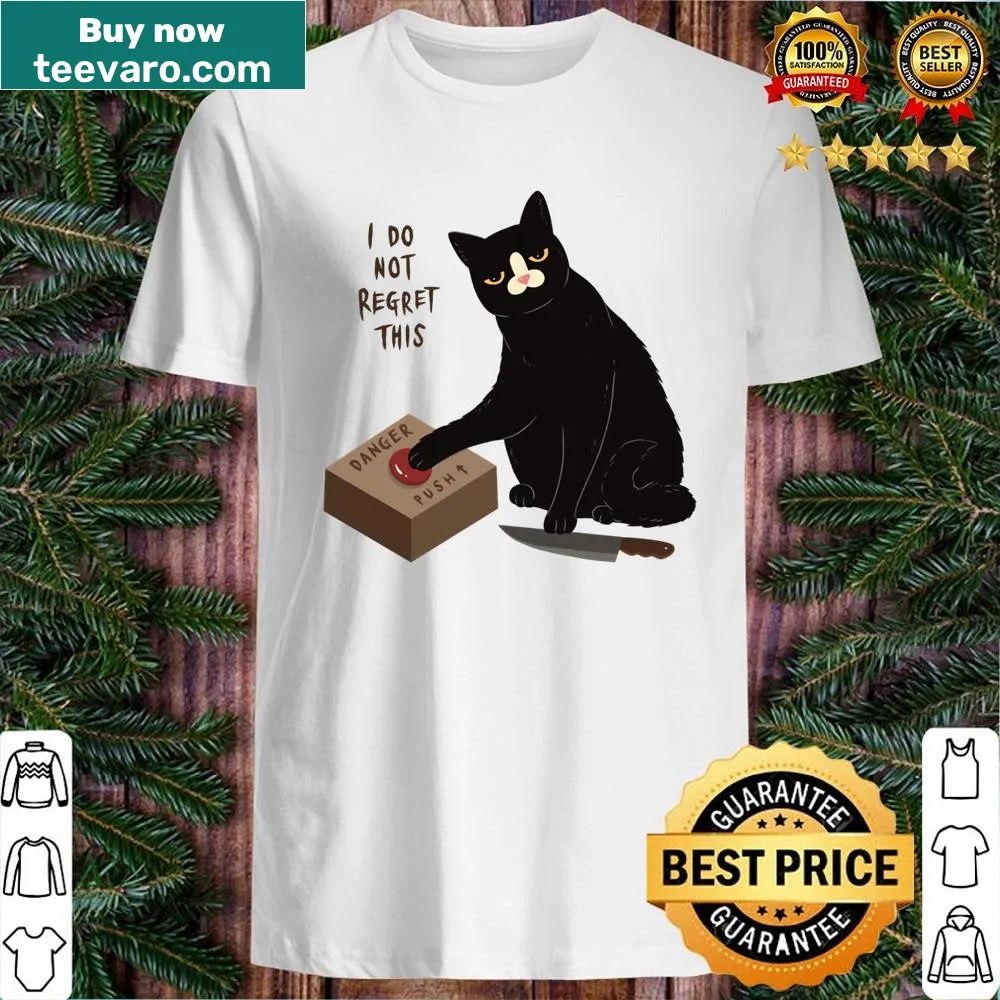 Shirt with a humorous statement about living life freely