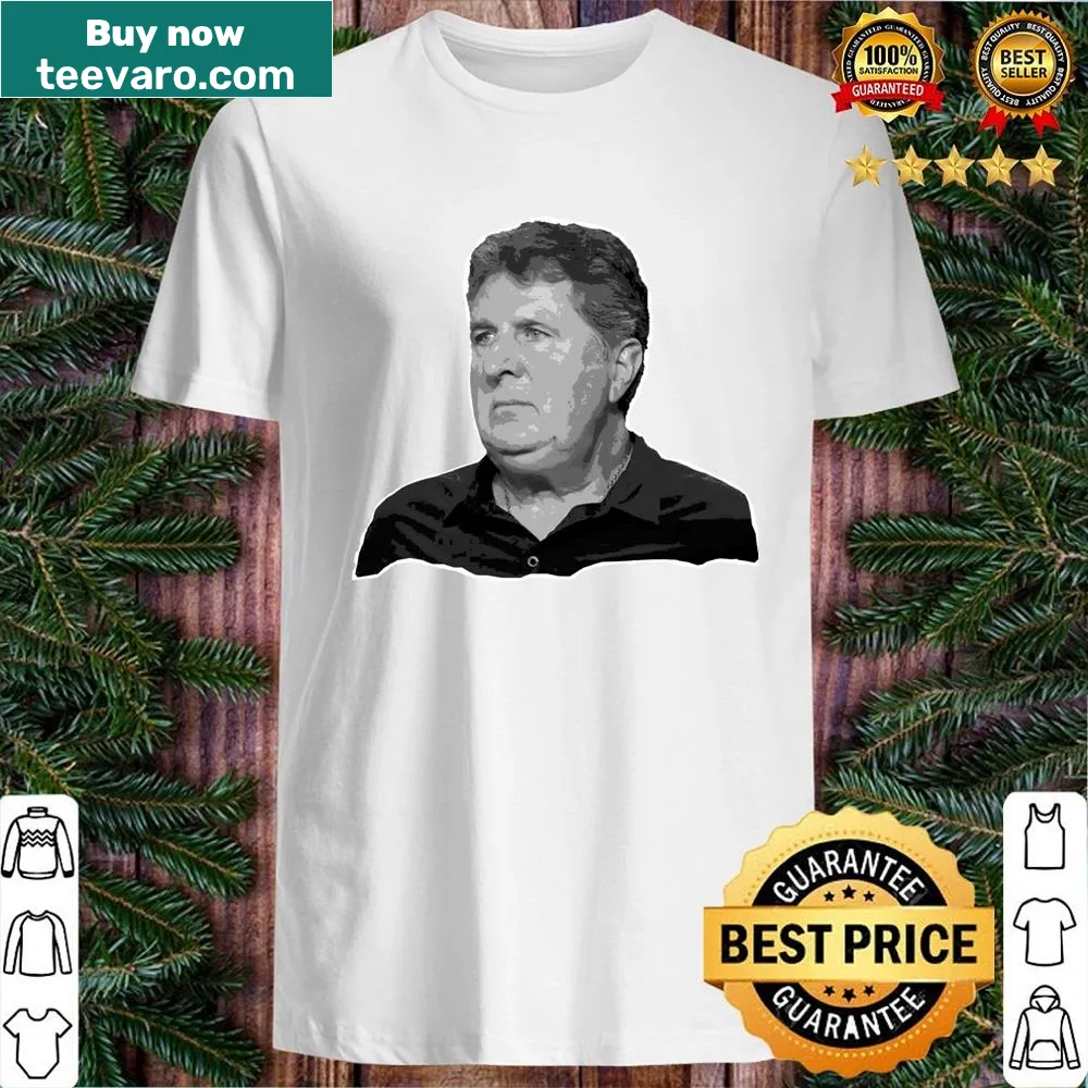 Shirt with bold text 'Mike Leach For President'.