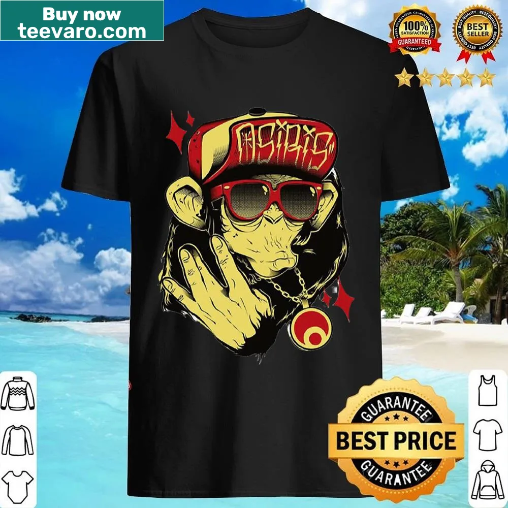 Shirt with the phrase 'People Call Me Singer Monkey' in playful typography