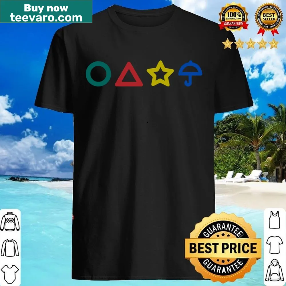 Sticker-themed shirt inspired by a popular survival series
