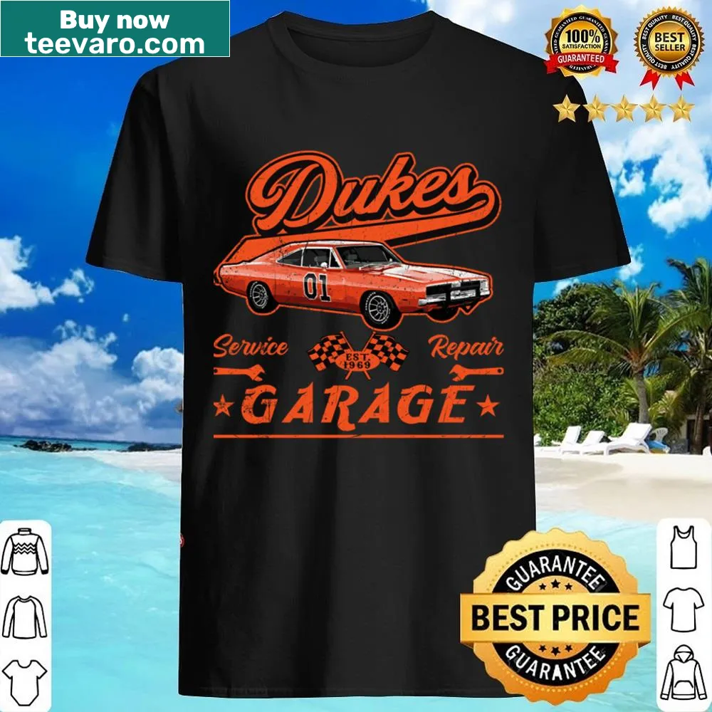 Vintage distressed shirt inspired by Dukes of Hazzard for Halloween